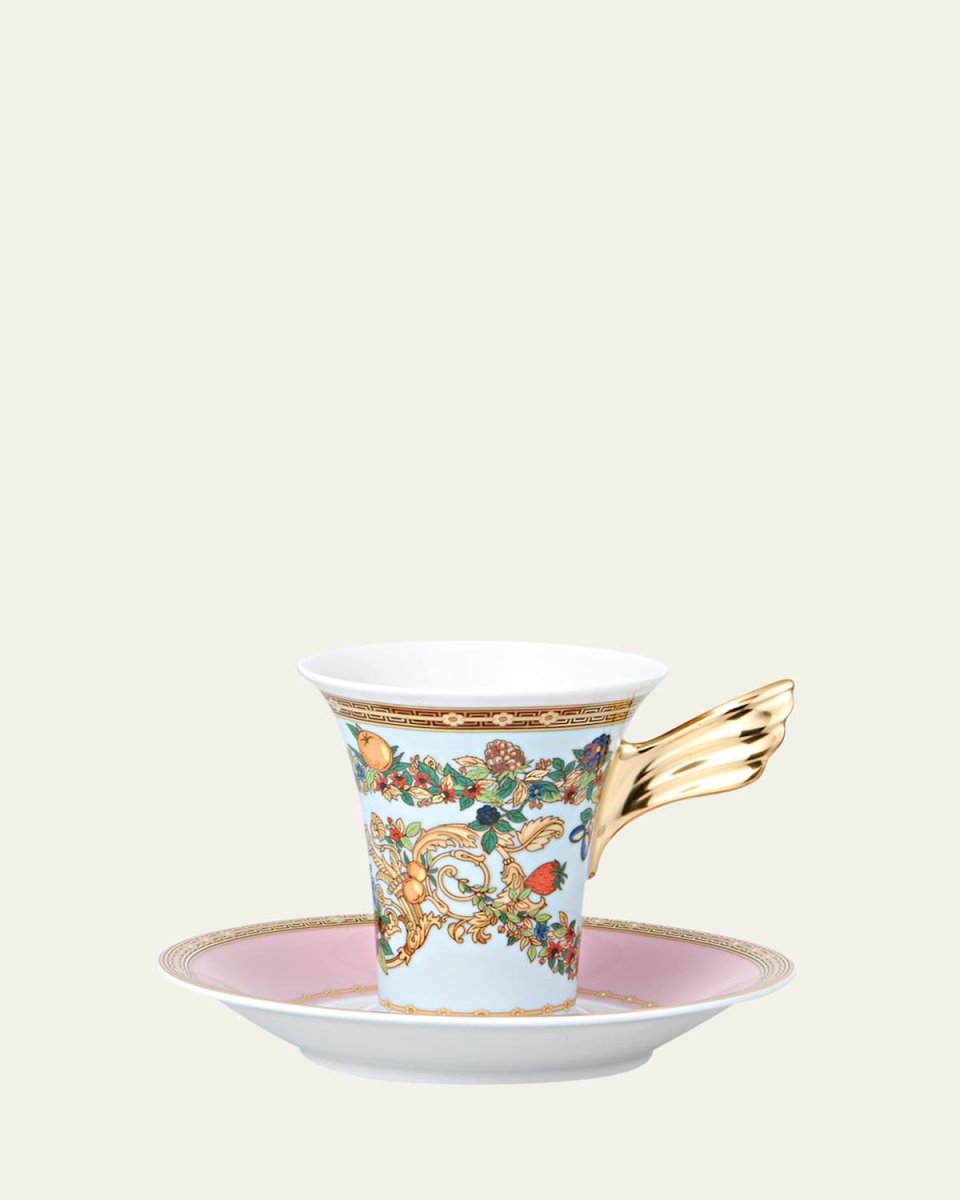 Butterfly Garden Coffee Cup & Saucer